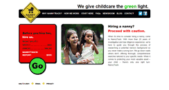 Desktop Screenshot of mynannytrack.com